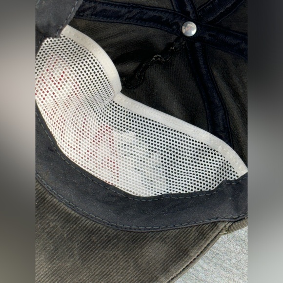 VTG Auto Palace Corduroy Ocean Specialties USA Snapback Trucker Hat Black OSFA - Picture 13 of 13